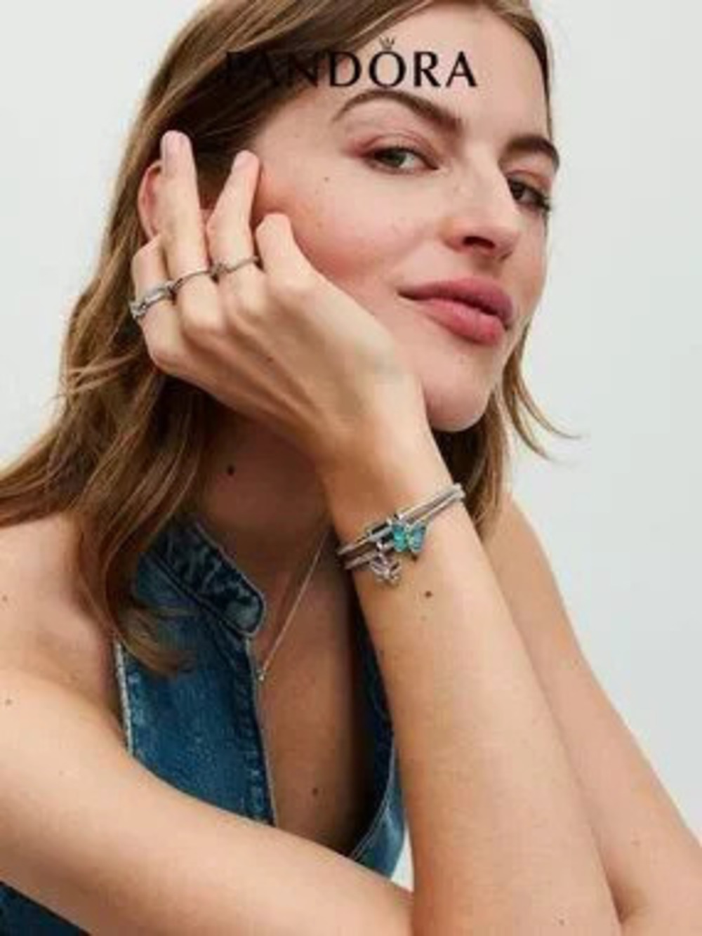 Pandora Easy-Close Magnetic Clasp Snake Chain Bracelet